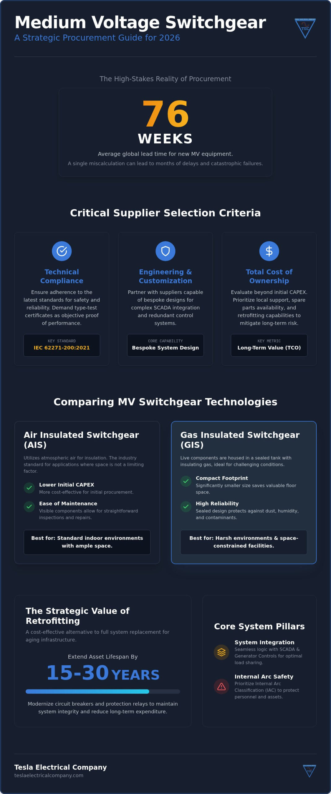 Evaluating MV Switchgear Suppliers: 2026 Guide