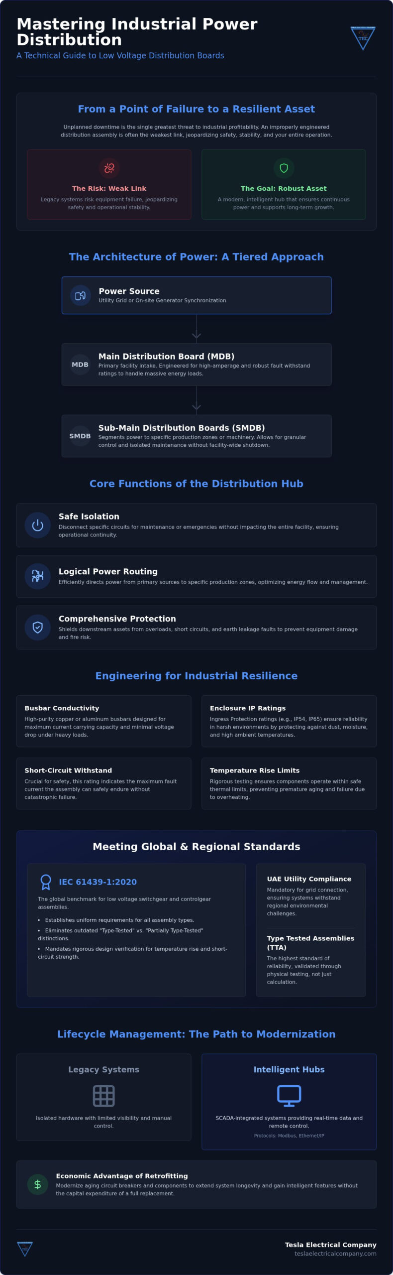 The Industrial Guide to Low Voltage Distribution Boards: Engineering, Architecture, and Integration